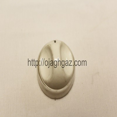 ولوم تخم مرغی اجاق گاز  سفید| دستگیره اجاق گاز (توقف تولید-عدم موجودی)